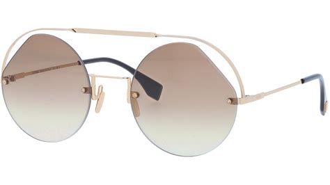 fendi sunglasses ff325s|FENDI Round Sunglasses FF0325/S Silver .